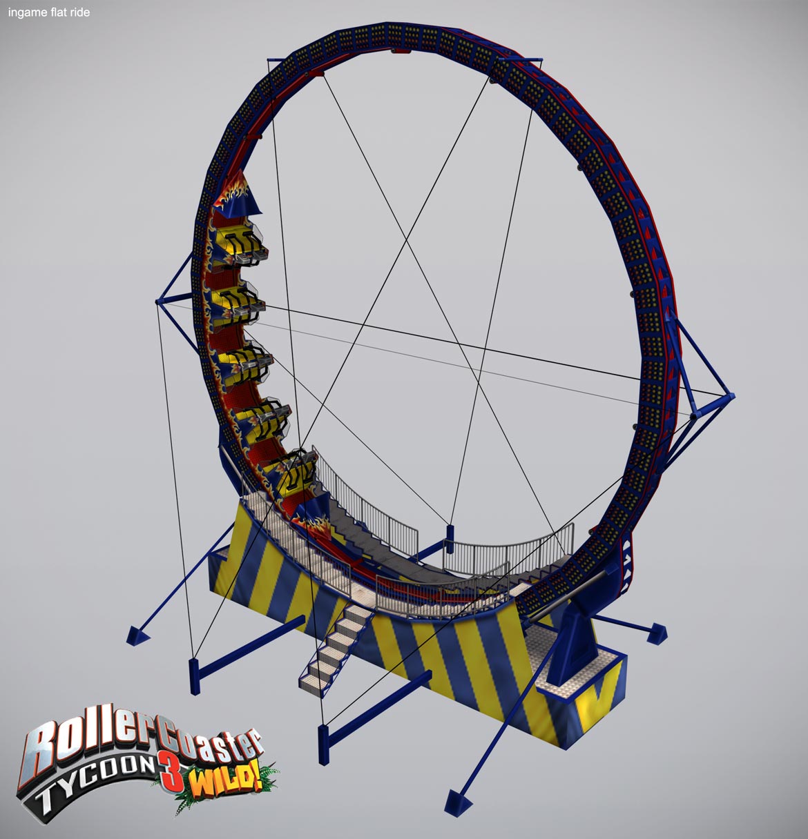 RollerCoaster Tycoon Flat Ride