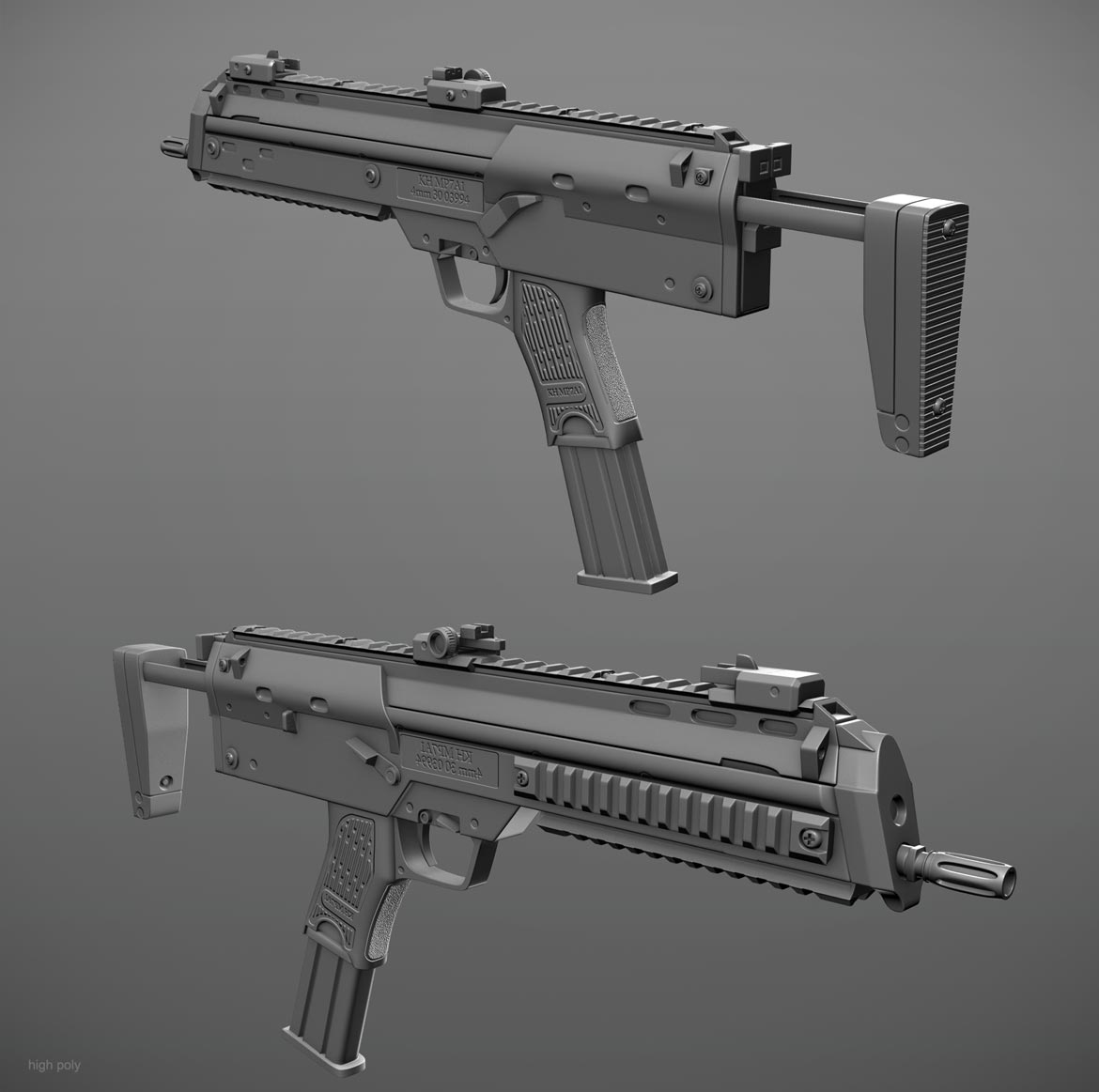 LMG high poly