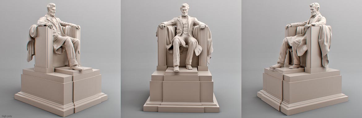 Lincoln sculpt