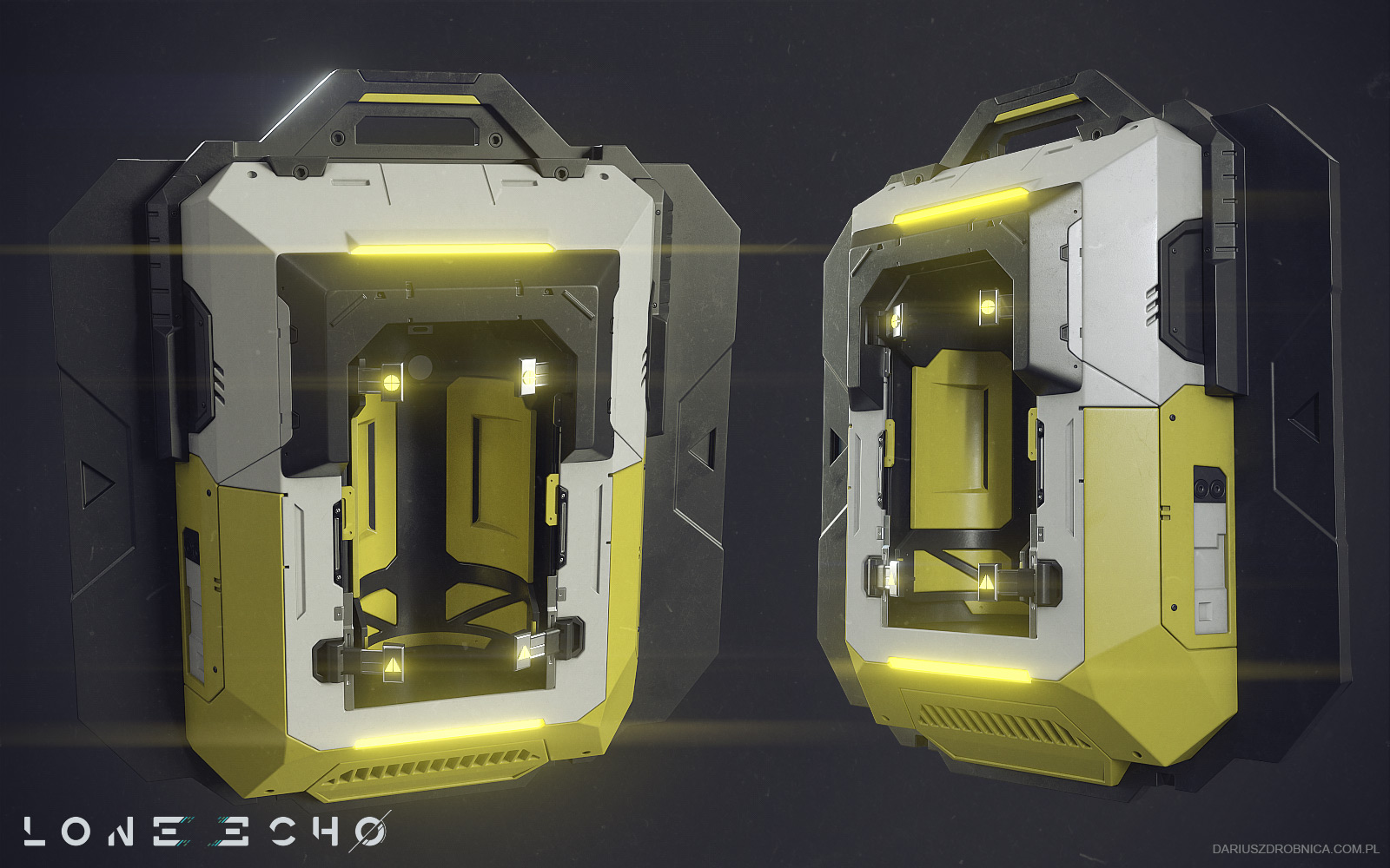 Lone Echo - Hard surface props