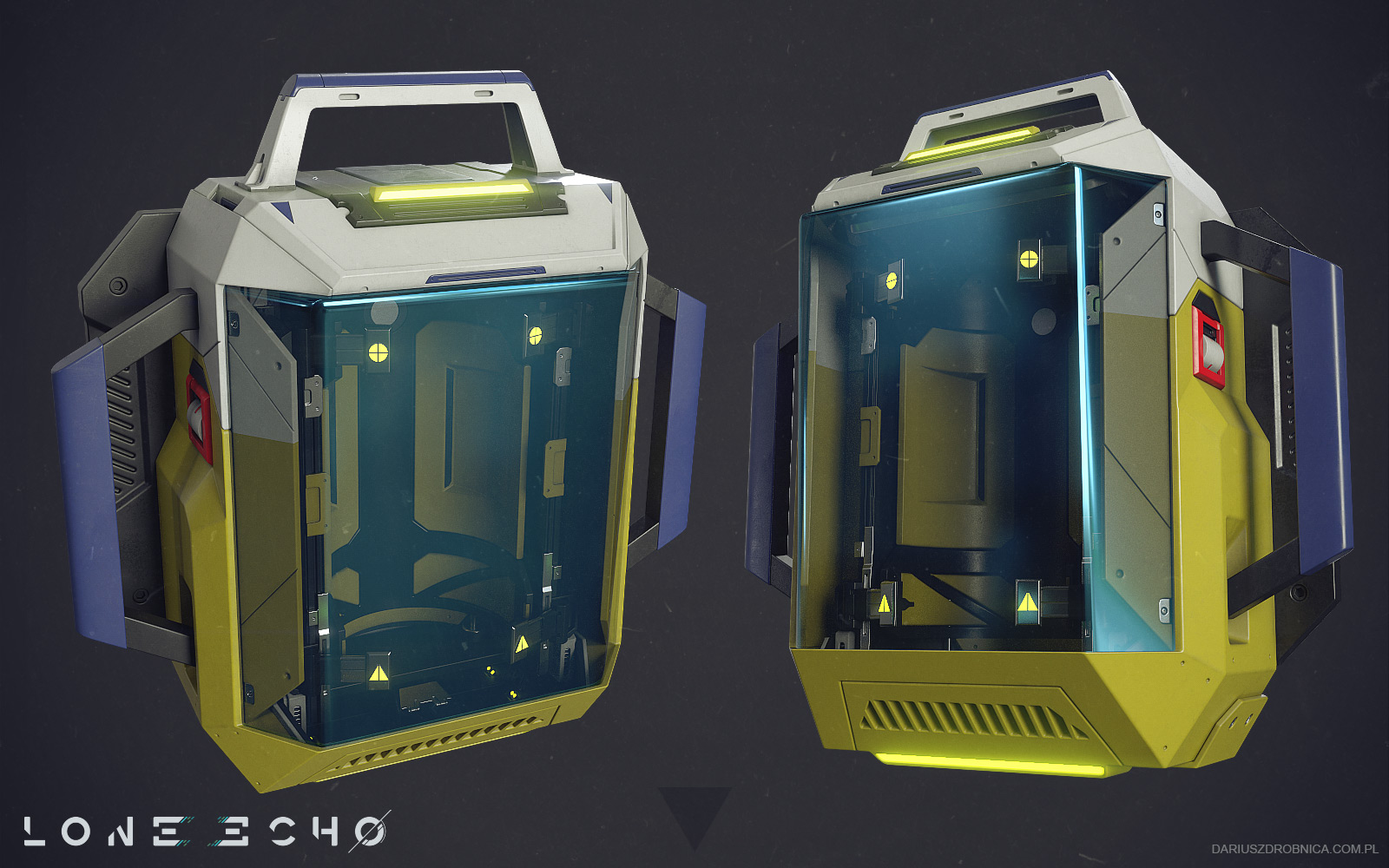 Lone Echo - Hard surface props