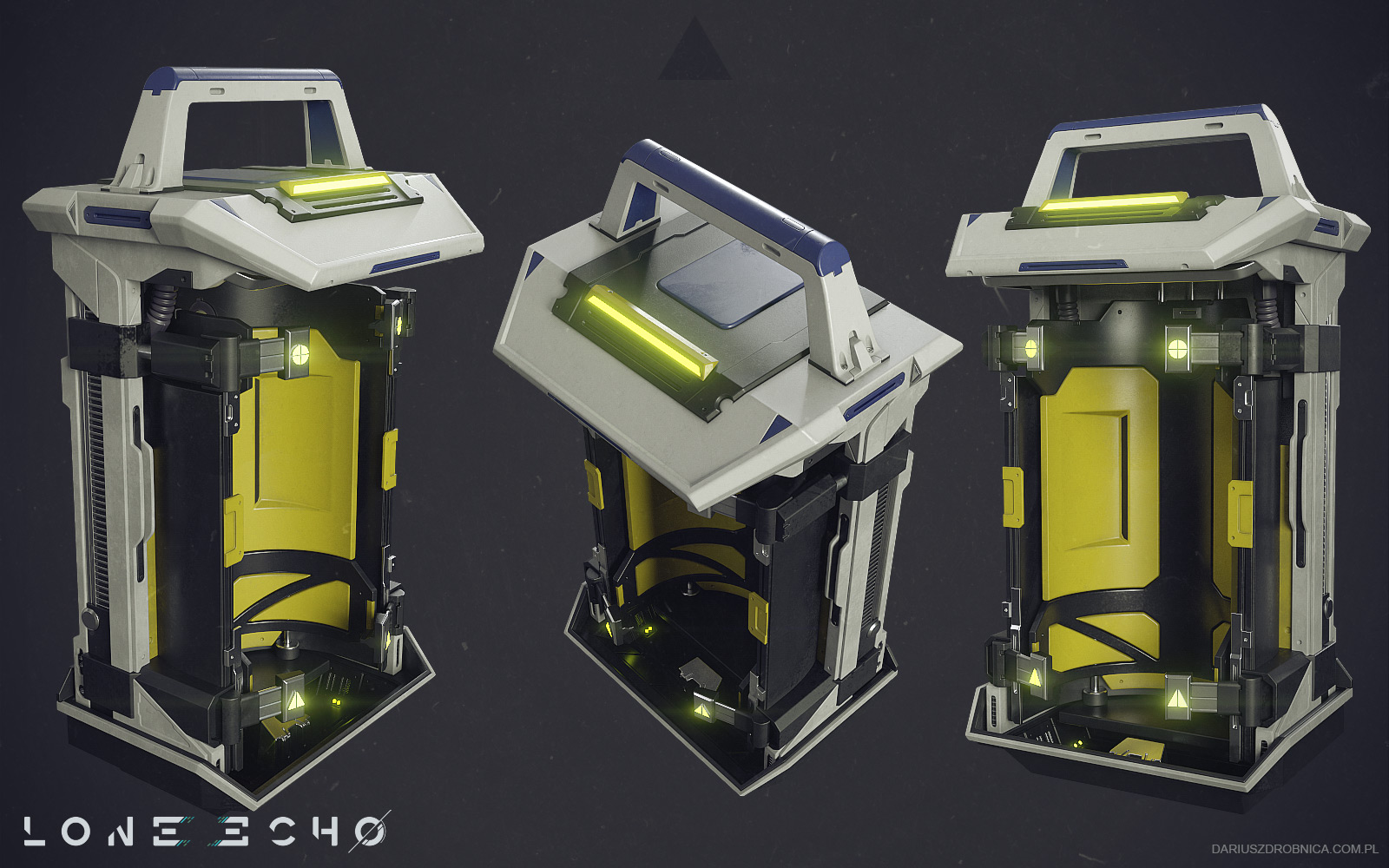 Lone Echo - Hard surface props