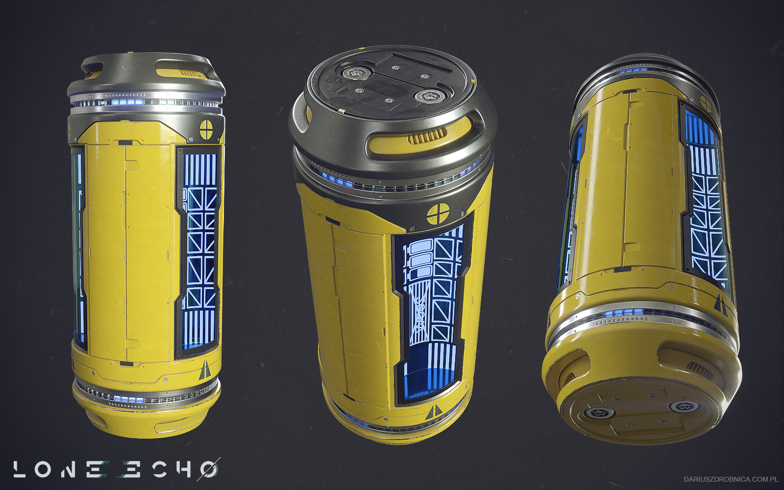 Lone Echo - Hard surface props