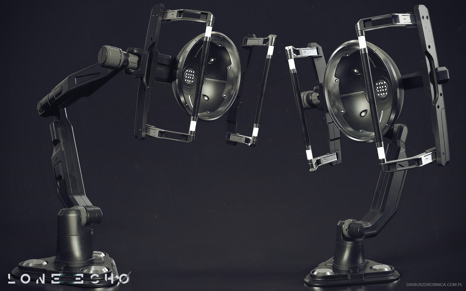 Lone Echo - Hard surface props