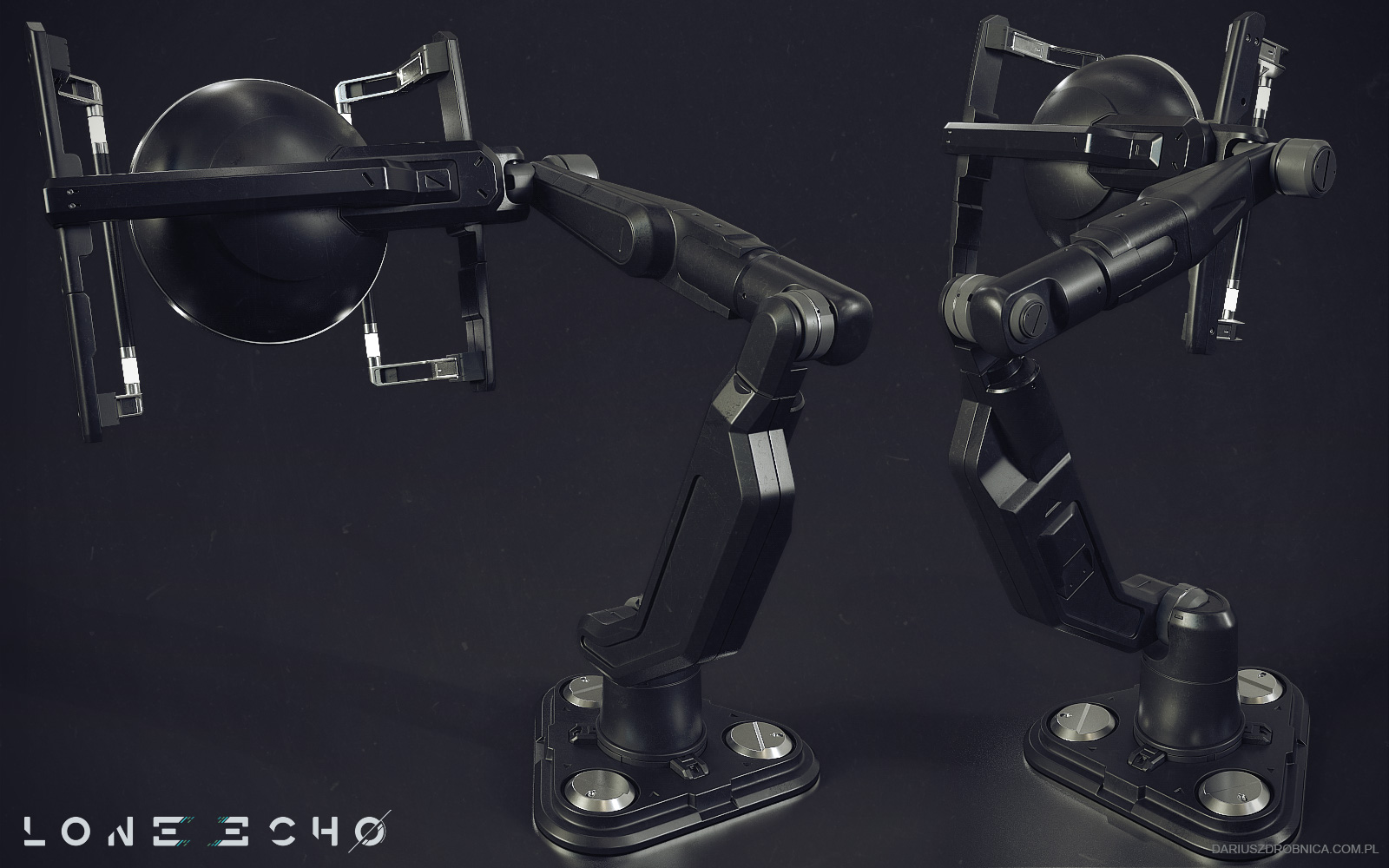 Lone Echo - Hard surface props