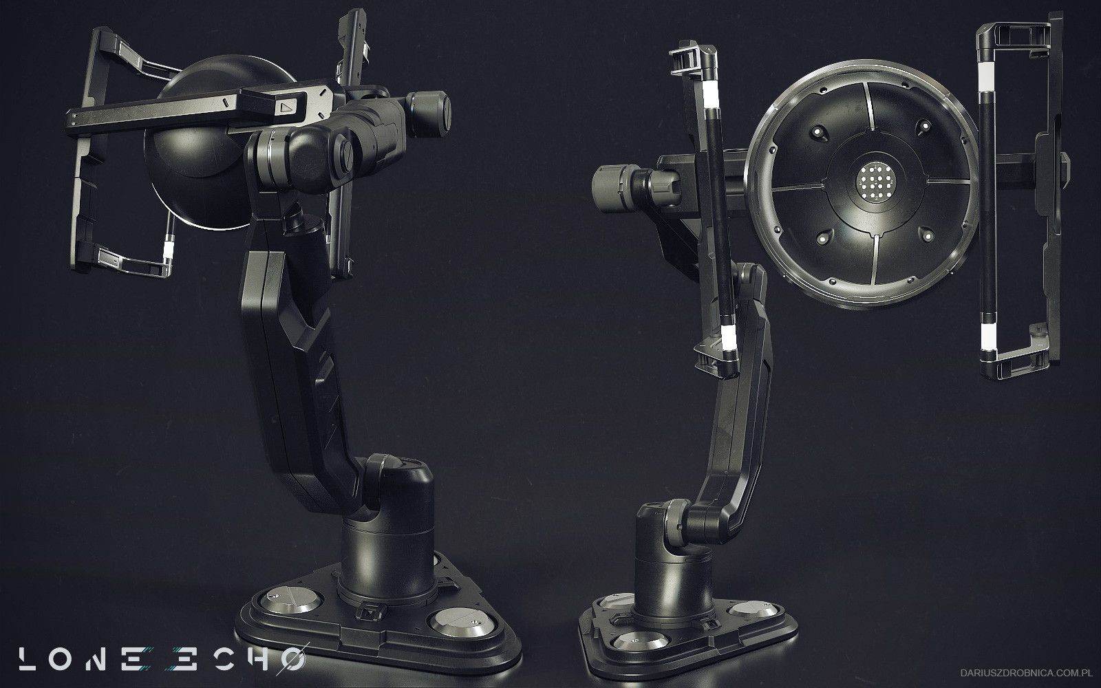 Lone Echo - Hard surface props