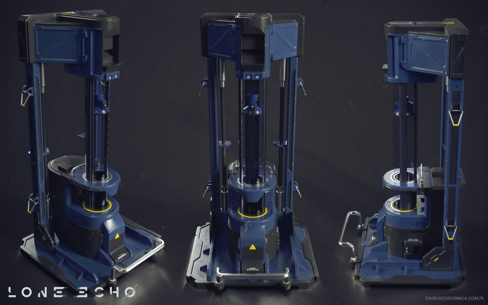 Lone Echo - Hard surface props