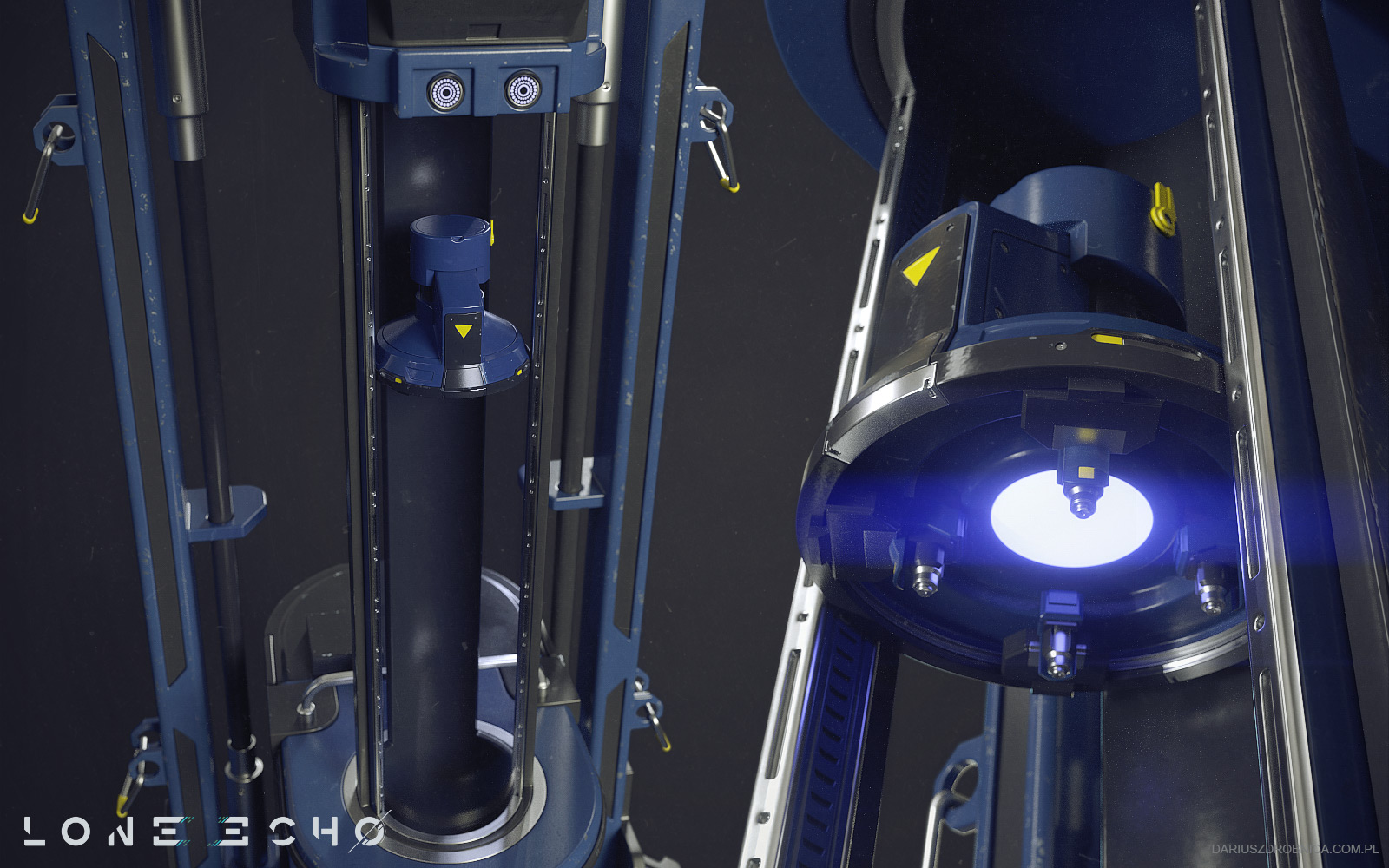 Lone Echo - Hard surface props