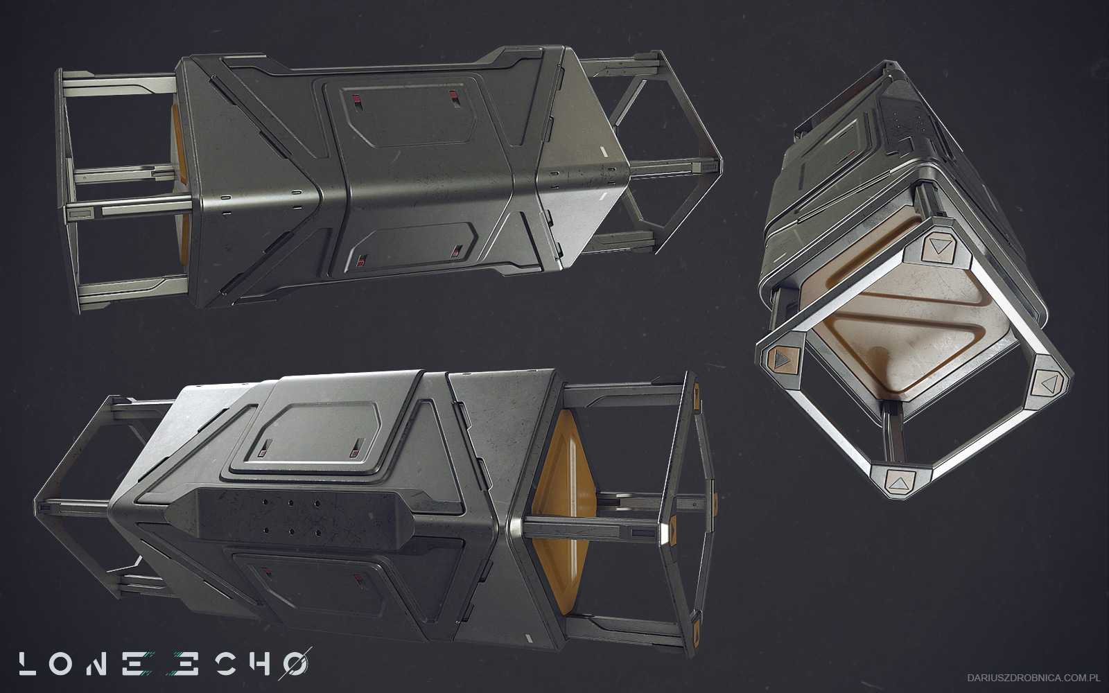 Lone Echo - Hard surface props
