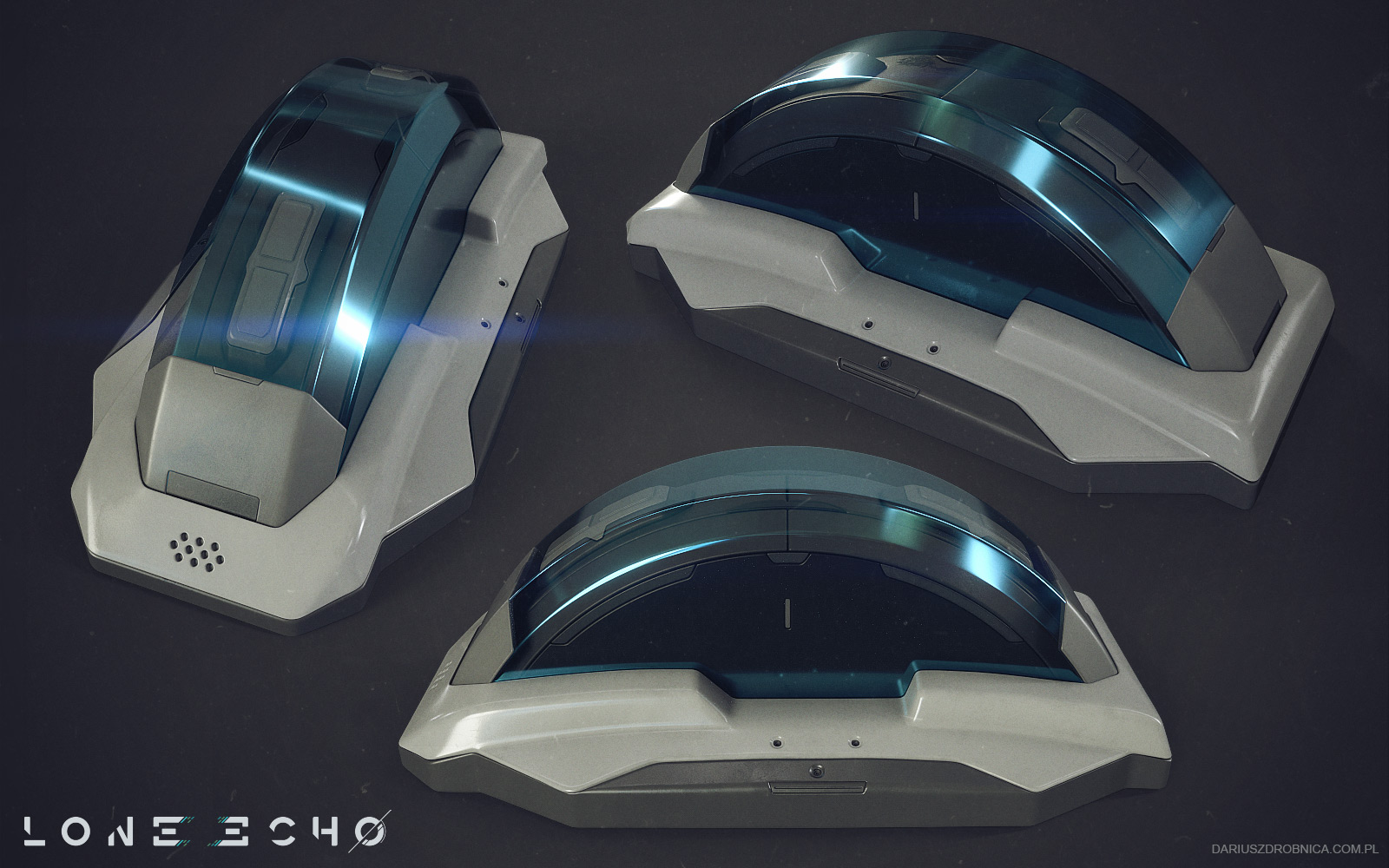 Lone Echo - Hard surface props