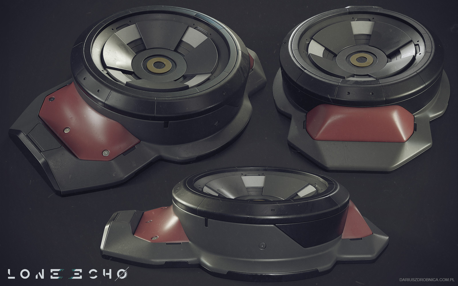 Lone Echo - Hard surface props