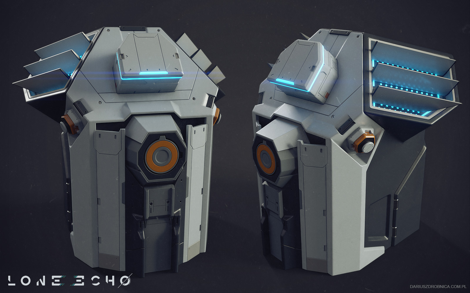 Lone Echo - Hard surface props