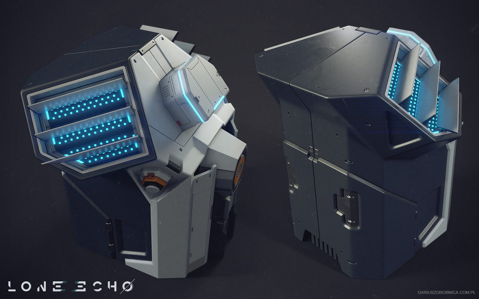 Lone Echo - Hard surface props