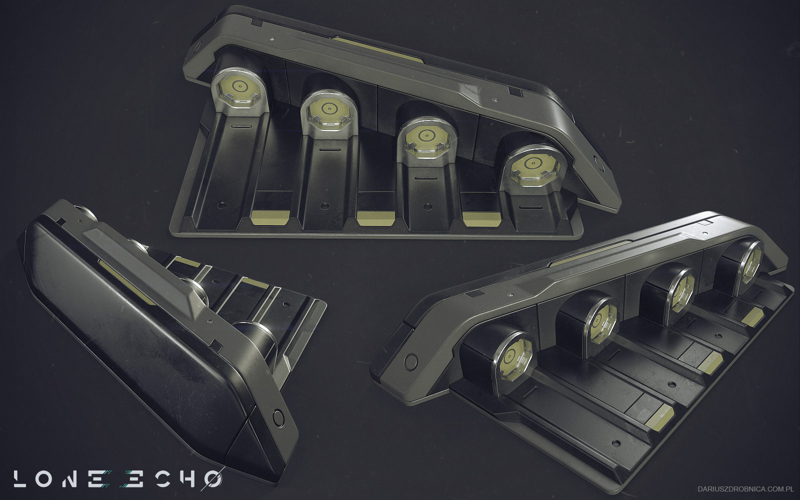 Lone Echo - Hard surface props