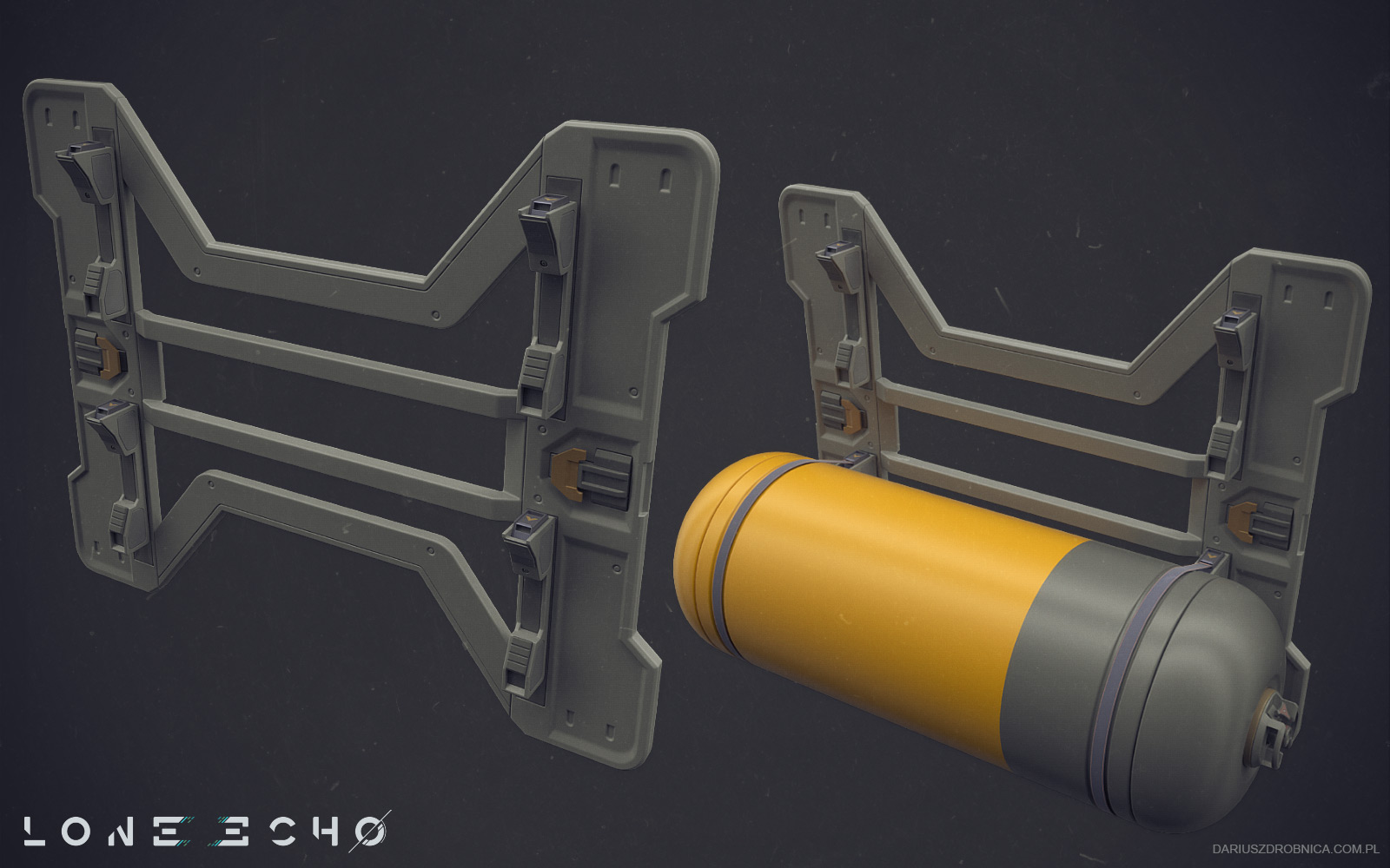 Lone Echo - Hard surface props